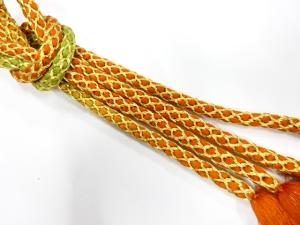 正絹　手組帯締め